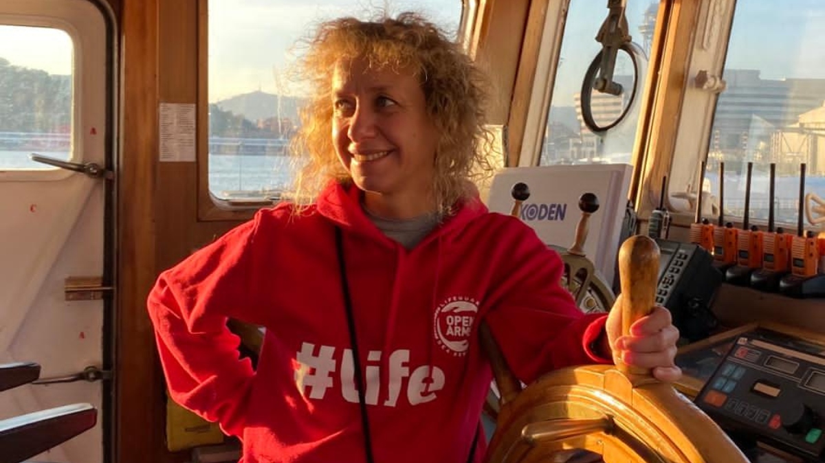 Laura Lanuza, cofundadora del Open Arms: «Una misión en el Mediterráneo central cuesta 240.000 euros»