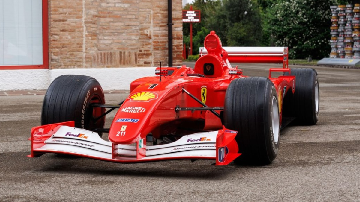 Este es el precio por el que subastaron un Ferrari de Schumacher