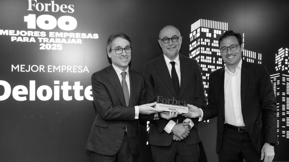 Deloitte España, reconocida por Forbes como la Mejor Empresa para Trabajar 2025